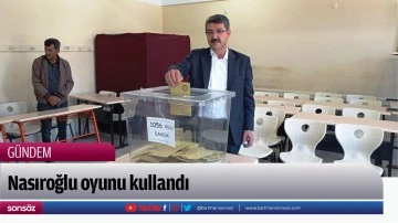 Nasıroğlu oyunu kullandı