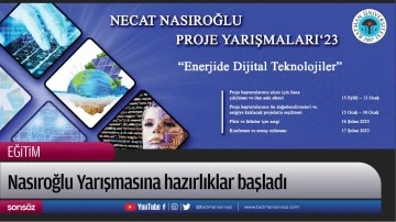 Nasıroğlu Yarışmasına hazırlıklar başladı 