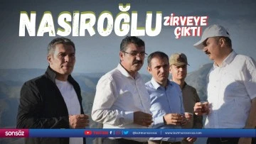 Nasıroğlu, zirveye &ccedil;ıktı