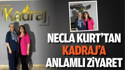Necla Kurt&rsquo;tan Kadraj&rsquo;a anlamlı ziyaret