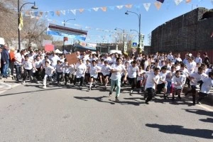 Newroz Halk Koşusu coşkuyla ger&ccedil;ekleşti