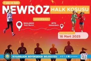 Newroz Halk Koşusu &ouml;d&uuml;lleri belli oldu