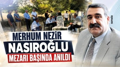 Nezir Nasıroğlu mezarı başında anıldı