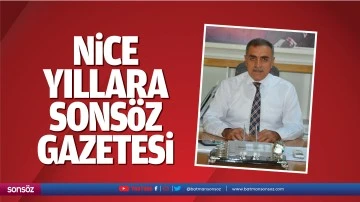 Nice yıllara Sons&ouml;z Gazetesi&hellip;
