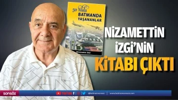 Nizamettin İzgi&rsquo;nin kitabı &ccedil;ıktı