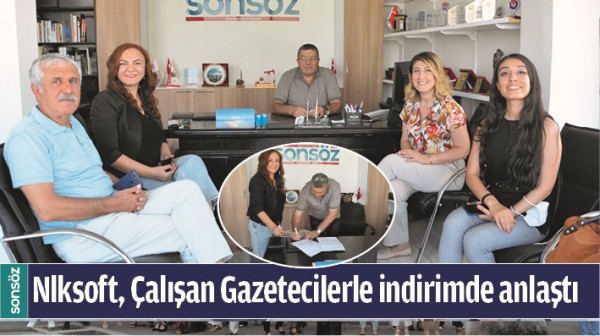 NLKSOFT, &Ccedil;ALIŞAN GAZETECİLERLE İNDİRİMDE ANLAŞTI