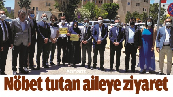 N&Ouml;BET TUTAN AİLEYE ZİYARET