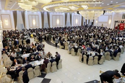 Nusaybin'de iftar programı d&uuml;zenlendi