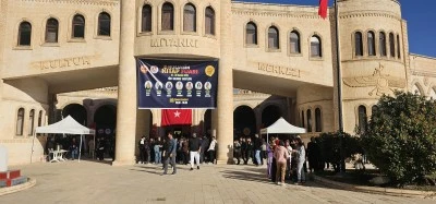 Nusaybin'de kitap fuar a&ccedil;ıldı