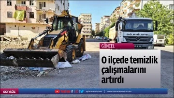 O il&ccedil;ede temizlik &ccedil;alışmalarını artırdı