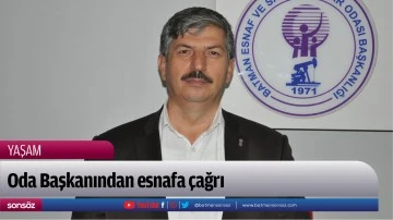 Oda Başkanından esnafa &ccedil;ağrı