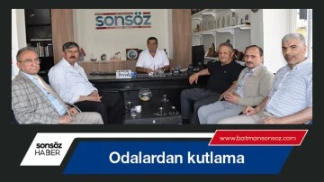 Odalardan kutlama