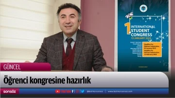 &Ouml;ğrenci kongresine hazırlık