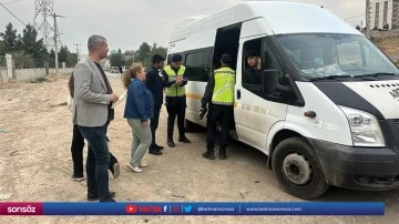 &Ouml;ğrenci servisleri denetlendi
