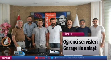 &Ouml;ğrenci servisleri Garage ile anlaştı