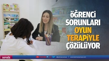 &Ouml;ğrenci sorunları, oyun terapiyle &ccedil;&ouml;z&uuml;l&uuml;yor