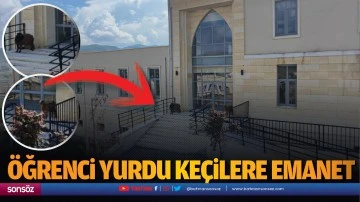 &Ouml;ğrenci yurdu ke&ccedil;ilere emanet 