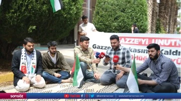 Öğrenciler ABD'deki Filistin eylemlerine destek verdi