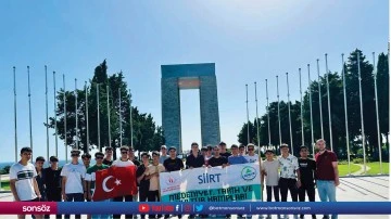 &Ouml;ğrenciler &Ccedil;anakkale gezisine katıldı