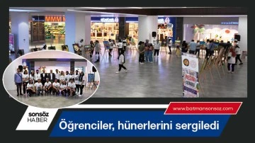 &Ouml;ğrenciler, h&uuml;nerlerini sergiledi