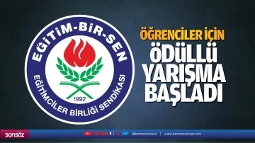 &Ouml;ğrenciler i&ccedil;in &ouml;d&uuml;ll&uuml; yarışma başladı