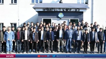 &Ouml;ğrenciler, İHA &uuml;ss&uuml;n&uuml; gezdi