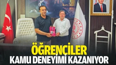 &Ouml;ğrenciler kamu deneyimi kazanıyor