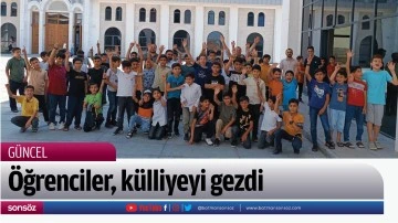 &Ouml;ğrenciler, k&uuml;lliyeyi gezdi