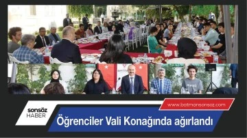 &Ouml;ğrenciler Vali Konağında ağırlandı