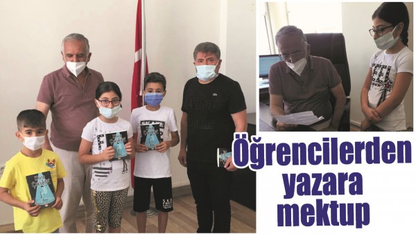 &Ouml;ĞRENCİLERDEN YAZARA MEKTUP 