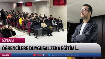 &Ouml;ğrencilere duygusal zeka eğitimi&hellip;