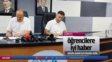 &Ouml;ğrencilere iyi haber