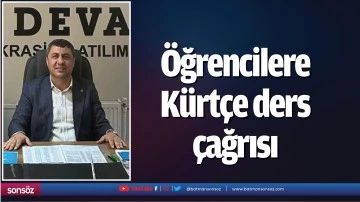 &Ouml;ğrencilere K&uuml;rt&ccedil;e ders &ccedil;ağrısı
