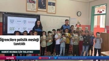 &Ouml;ğrencilere polislik mesleği tanıtıldı