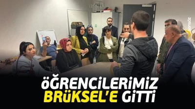 &Ouml;ğrencilerimiz Br&uuml;ksel&rsquo;e gitti