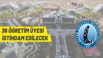 &Ouml;ĞRETİM &Uuml;YESİ ALINACAK