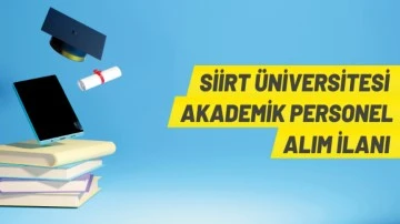&Ouml;ĞRETİM &Uuml;YESİ ALINACAK