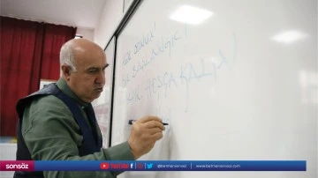 &Ouml;ğretmene &ouml;ğrencilerinden duygulandıran veda