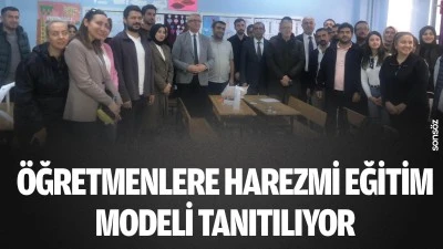&Ouml;ğretmenlere Harezmi Eğitim modeli tanıtılıyor