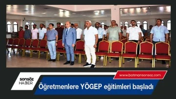 &Ouml;ğretmenlere Y&Ouml;GEP eğitimleri başladı