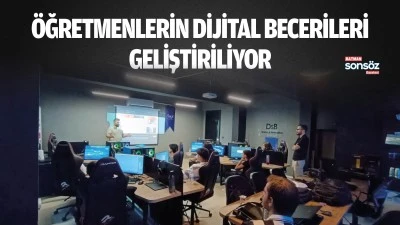 &Ouml;ğretmenlerin dijital becerileri geliştiriliyor
