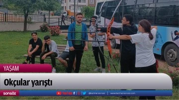 Ok&ccedil;ular yarıştı