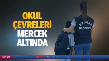 Okul &ccedil;evreleri mercek altında