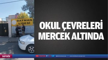 Okul &ccedil;evreleri mercek altında
