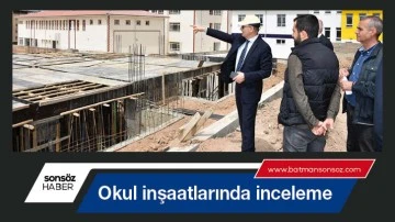 Okul inşaatlarında inceleme