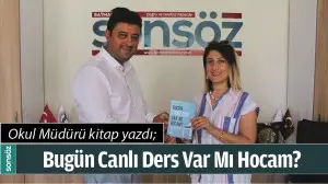 OKUL M&Uuml;D&Uuml;R&Uuml; KİTAP YAZDI