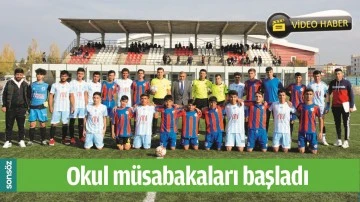 OKUL M&Uuml;SABAKALARI BAŞLADI