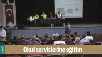 OKUL SERVİSLERİNE EĞİTİM