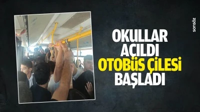 Okullar a&ccedil;ıldı, otob&uuml;s &ccedil;ilesi başladı