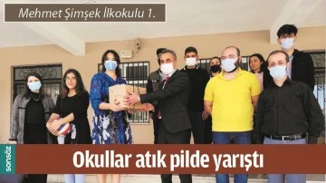 OKULLAR ATIK PİLDE YARIŞTI